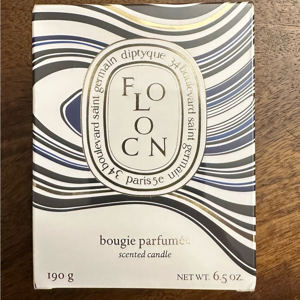 Diptyque Snowflake (Flocon) Candle Limited Holiday Edition (6.5oz) (190 g)